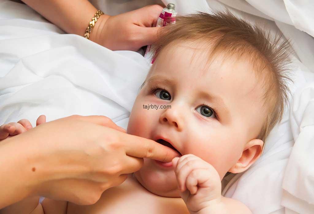 اعراض التسنين عند الاطفال الرضع